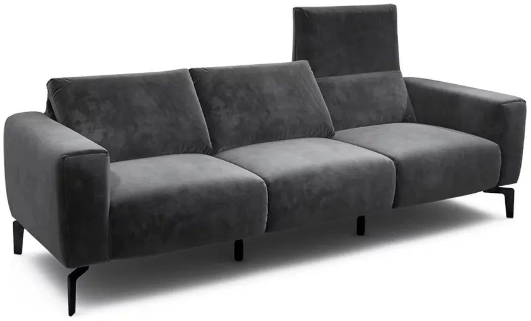 Trojmiestna rozkladacia pohovka s taburetom Cosy — 5