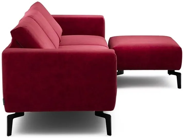 Trojmiestna rozkladacia pohovka s taburetom Cosy — 6