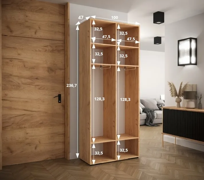 Skriňa Manhattan 1SZ — 5
