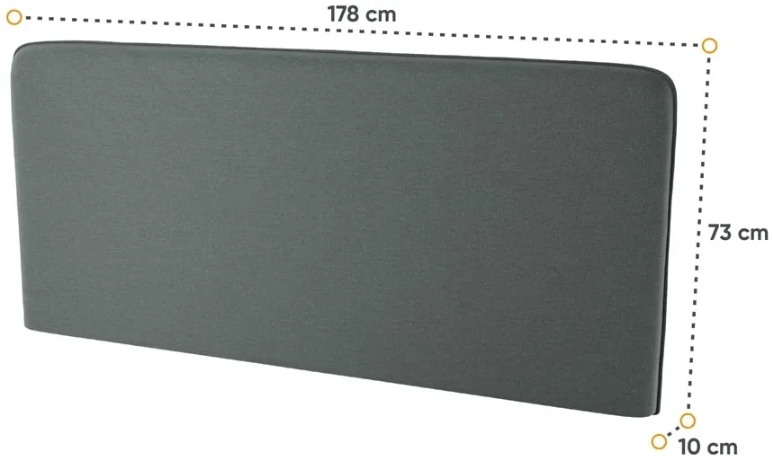 Čalúnené čelo ku sklápacej posteli BC-13 — 2