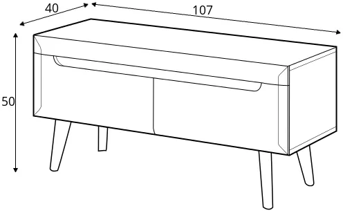 TV stolík Nordi — 4