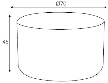 Taburet Sari 70x45 cm — 3