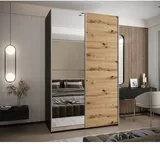 Skriňa s posuvnými dverami so zrkadlom Lux 3 160