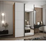 Skriňa s posuvnými dverami so zrkadlom Lux 3 160