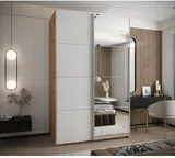 Skriňa s posuvnými dverami so zrkadlom Lux 3 160