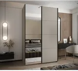 Skriňa s posuvnými dverami so zrkadlom Lux 3 160