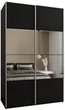 Skriňa s posuvnými dverami so zrkadlom Lux 4 160