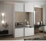 Skriňa s posuvnými dverami so zrkadlom Lux 4 160
