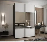 Skriňa s posuvnými dverami so zrkadlom Lux 4 160