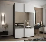 Skriňa s posuvnými dverami so zrkadlom Lux 4 160