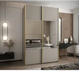 Skriňa s posuvnými dverami so zrkadlom Lux 4 160