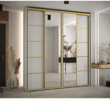Skriňa s posuvnými dverami so zrkadlom Davos 5 210 cm 45 cm hĺbky