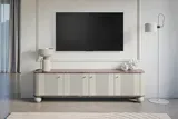 TV stolík Vesper 187 4D s guľovitými nožičkami