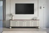 TV stolík Vesper 187 4D s guľovitými nožičkami