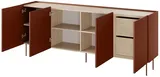 Komoda Desin 220 cm s 2 zásuvkami