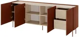 Komoda Desin 220 cm s 2 zásuvkami