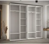 Skriňa s posuvnými dverami so zrkadlom Davos 5 240 45 cm hĺbky