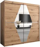 Skriňa s posuvnými dverami Boliwia 200 cm