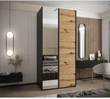 Skriňa s posuvnými dverami so zrkadlom Lux 3 100