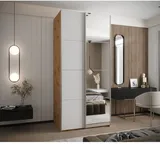Skriňa s posuvnými dverami so zrkadlom Lux 3 100