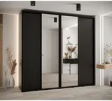 Skriňa s posuvnými dverami so zrkadlom vysoká Davos 3 250 hĺbka 60 cm