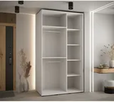 Skriňa s posuvnými dverami so zrkadlom Davos 5 140 cm 60 cm hĺbky