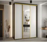 Skriňa s posuvnými dverami so zrkadlom vysoká Davos 3 180 hĺbka 60 cm
