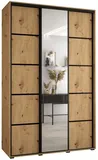 Skriňa s posuvnými dverami so zrkadlom Cannes 5 160 45 cm hĺbky