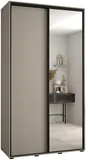 Skriňa s posuvnými dverami so zrkadlom Dakota 3 140 45 cm hĺbky
