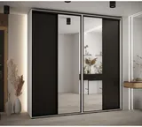 Skriňa s posuvnými dverami so zrkadlom vysoká Davos 3 230 hĺbka 45 cm