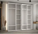 Skriňa s posuvnými dverami so zrkadlom vysoká Davos 3 230 hĺbka 45 cm