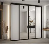 Skriňa s posuvnými dverami so zrkadlom vysoká Davos 3 230 hĺbka 45 cm