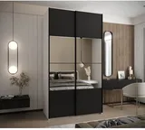 Skriňa s posuvnými dverami so zrkadlom Lux 4 140