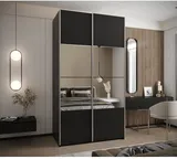 Skriňa s posuvnými dverami so zrkadlom Lux 4 140