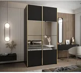 Skriňa s posuvnými dverami so zrkadlom Lux 4 140