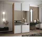 Skriňa s posuvnými dverami so zrkadlom Lux 4 140