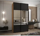 Skriňa s posuvnými dverami so zrkadlom Lux 4 140