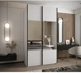 Skriňa s posuvnými dverami so zrkadlom Lux 4 140