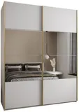 Skriňa s posuvnými dverami so zrkadlom Lux 4 190
