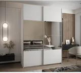 Skriňa s posuvnými dverami so zrkadlom Lux 4 190
