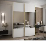 Skriňa s posuvnými dverami so zrkadlom Lux 4 190