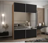 Skriňa s posuvnými dverami so zrkadlom Lux 4 190