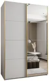 Skriňa s posuvnými dverami so zrkadlom Lux 3 150