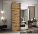Skriňa s posuvnými dverami so zrkadlom Lux 3 150