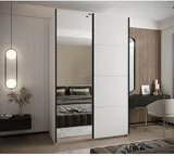 Skriňa s posuvnými dverami so zrkadlom Lux 3 150