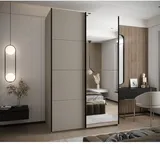 Skriňa s posuvnými dverami so zrkadlom Lux 3 150