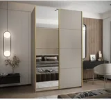 Skriňa s posuvnými dverami so zrkadlom Lux 3 150