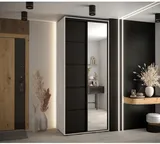 Skriňa s posuvnými dverami so zrkadlom Davos 5 120 45 cm hĺbky