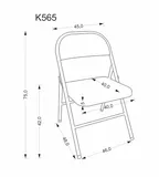 Skladacia stolička K565
