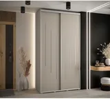 Posuvná skriňa vysoká Dakota 8 130 hĺbka 60 cm výška 235,2 cm